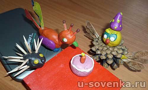Пластилиновая композиция 