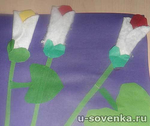 Цветы - поделка из подручных материалов Цветы - поделка из подручных материалов